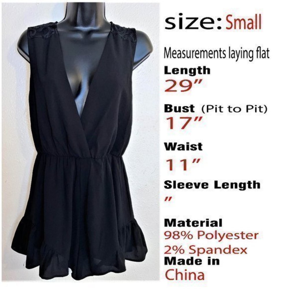 Black Illa Illa Romper